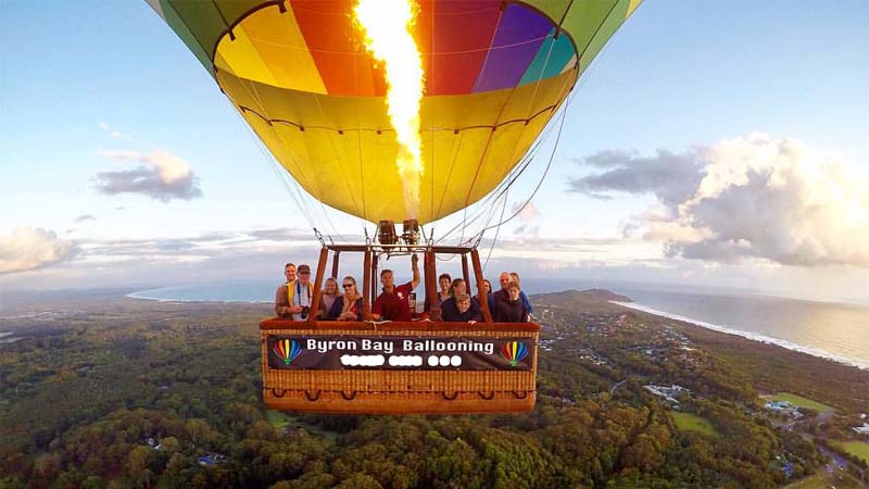 Take to the skies and experience the adventure and romance of Hot Air Ballooning over the beautiful Byron Bay Hinterland!